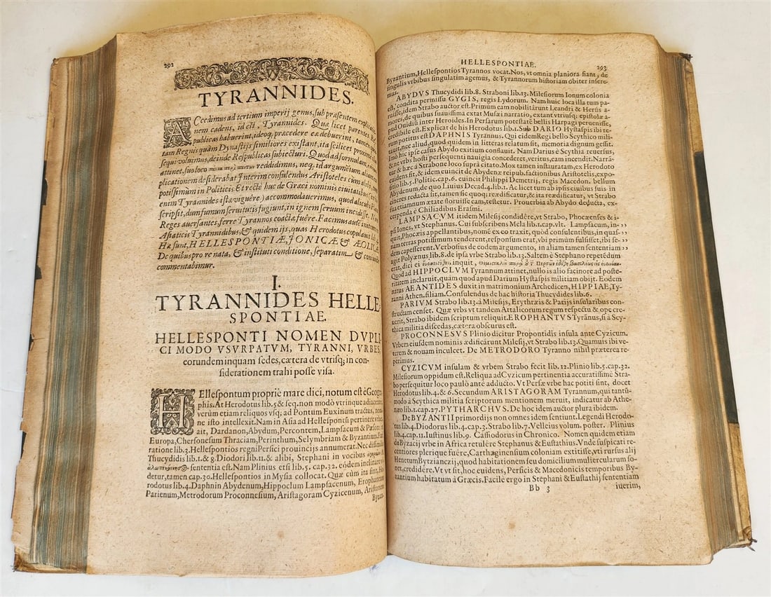 1595 HISTORY OF KINGDOM of MEDES & PERSIANS 16th century folio ANTIQUE - 14