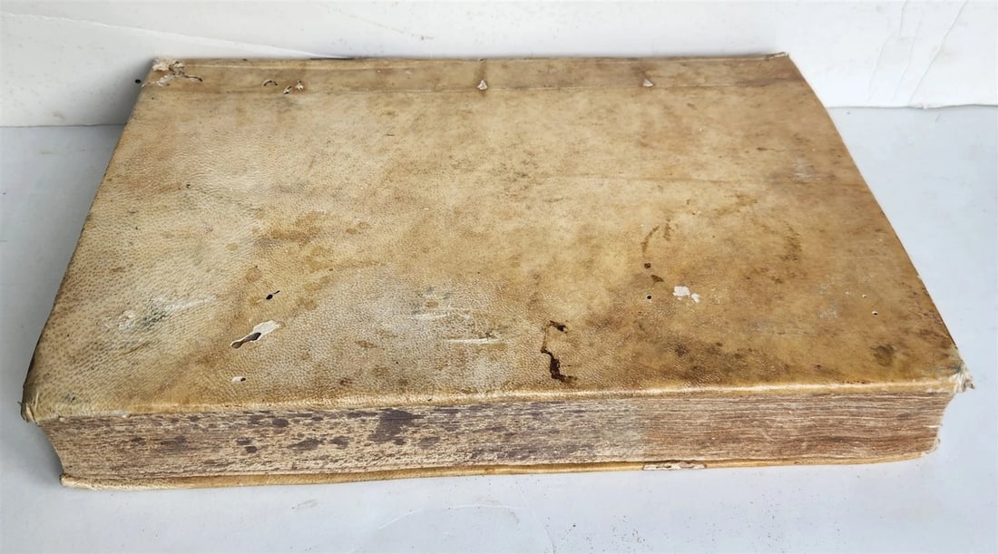 1544 POETRY by HORACE antique ILLUSTRATED VELLUM BOUND 16th CENTURY FOLIO - 5