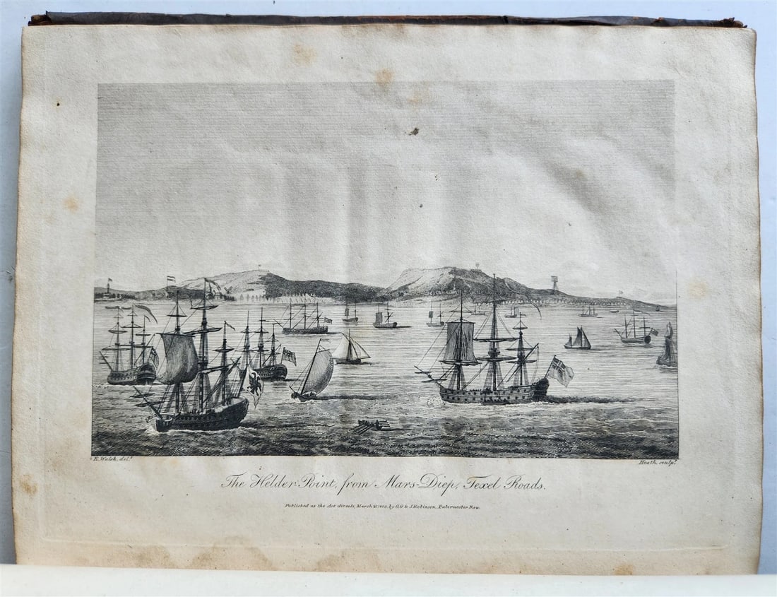 1800 Narrative of Expedition to Holland in 1799 antique ILLUSTRATED 18th century - 11
