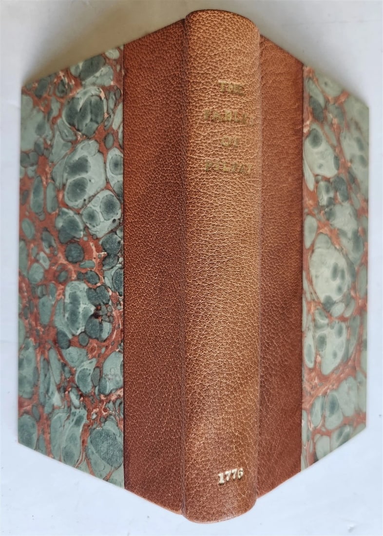 1776 FABLES in English INDIAN SANSKRIT EPIC Panchatantra ILLUSTRATED antique - 2