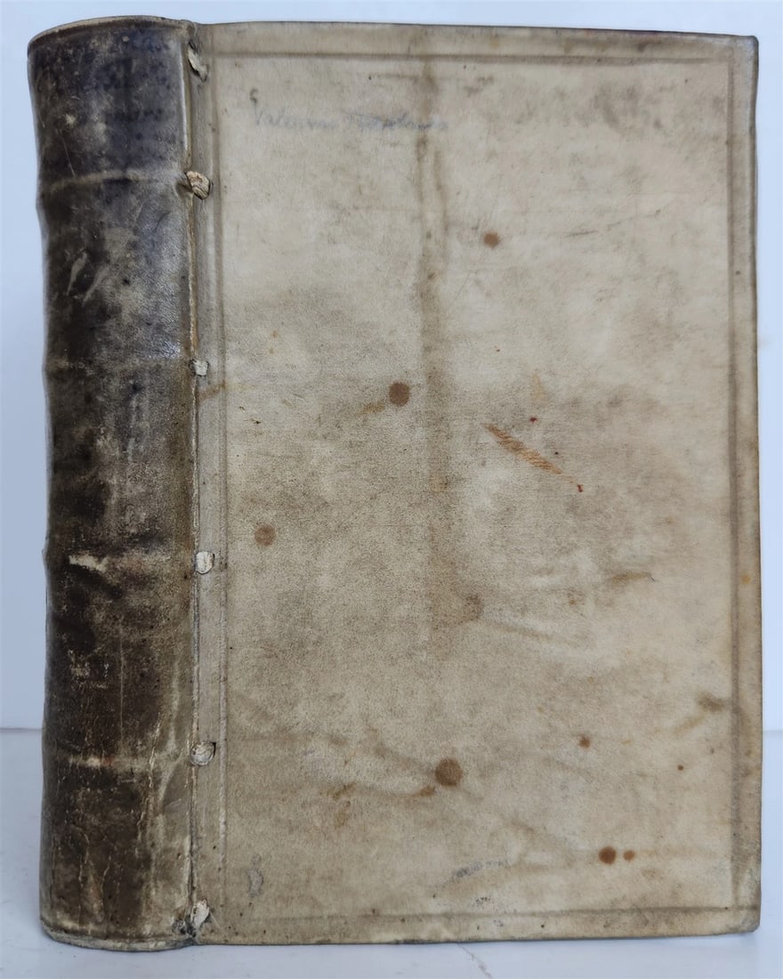 1594 PLANTIN PUBLISHING VALERIUS MAXIMUS VELLUM antique 16th Century - 2