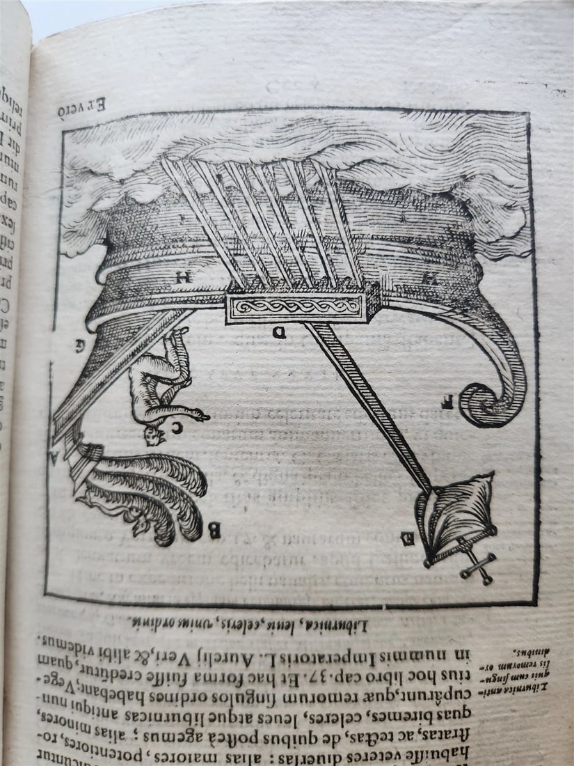1592 ILLUSTRATED ANCIENT WARFARE TREATISE by V.Flavius antique VELLUM BINDING - 6