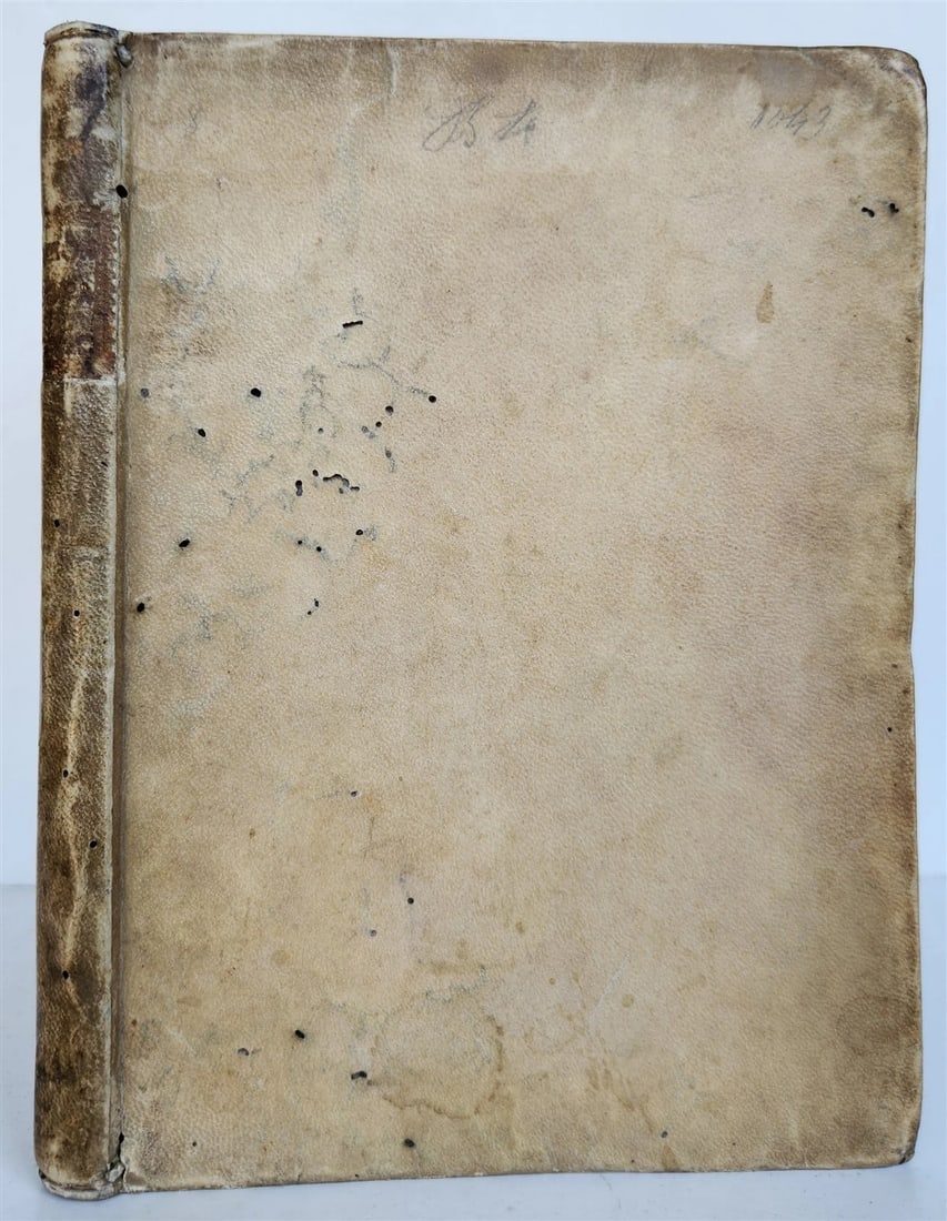 1583 HISTORY of ITALY di messer Francesco Guicciardini VELLUM BINDING antique - 2