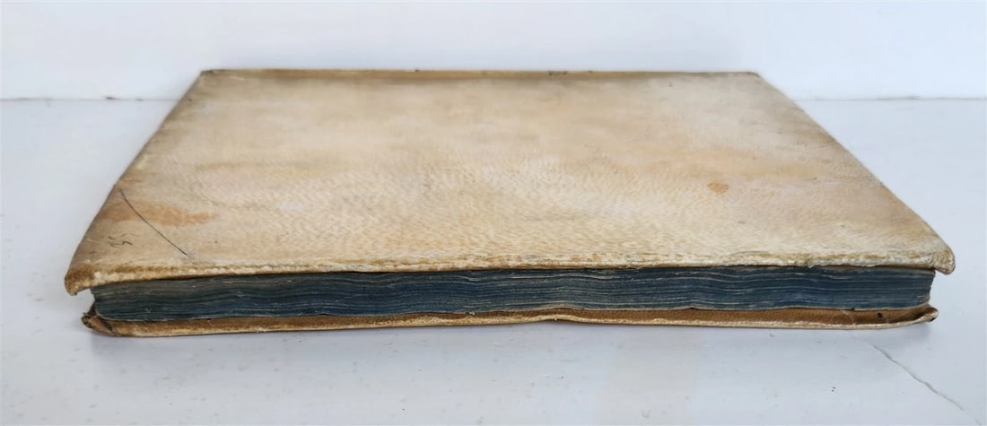 1583 HISTORY of ITALY di messer Francesco Guicciardini VELLUM BINDING antique - 3