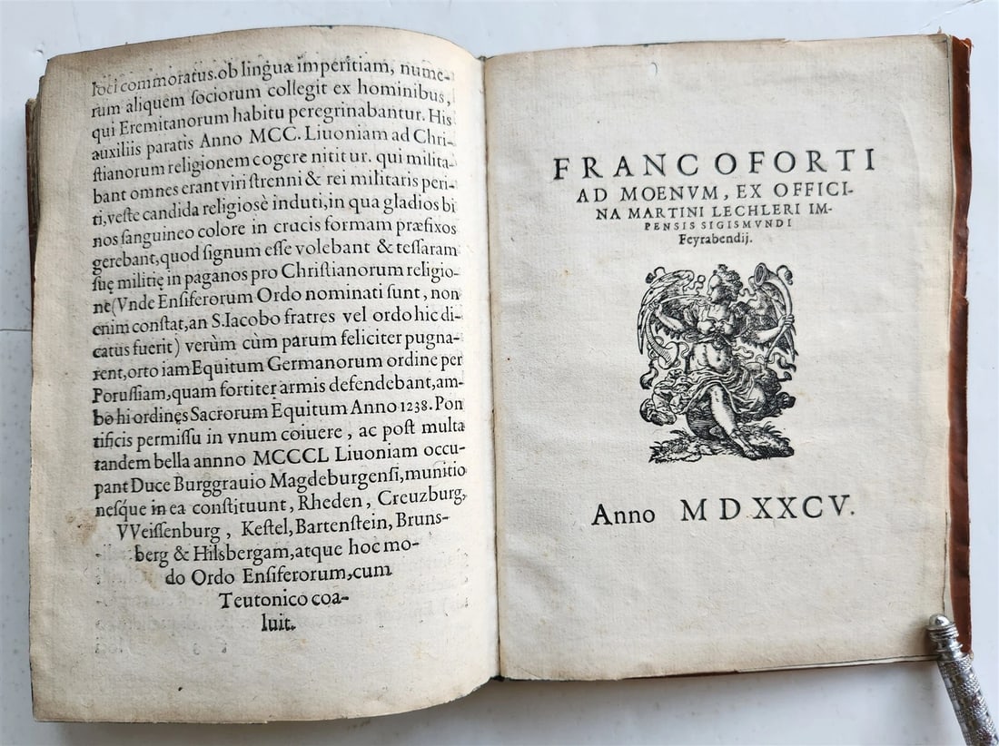 1585 ORDERS of CATHOLIC CHURCH Lonicer ILLUSTRATED by JOST AMMAN antique VELLUM - 4