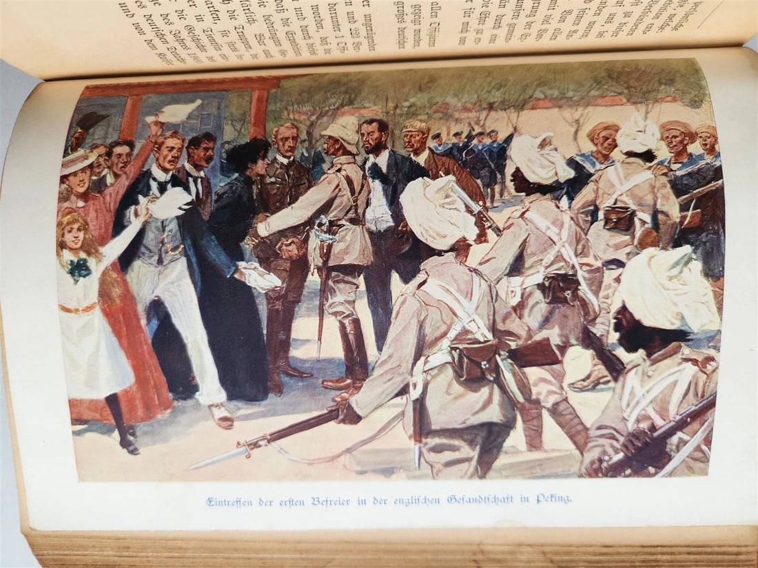 1903 CHINA LAND & PEOPLE by Dr. Emil Wilhelmy ILLUSTRATED in German ANTIQUE - 15