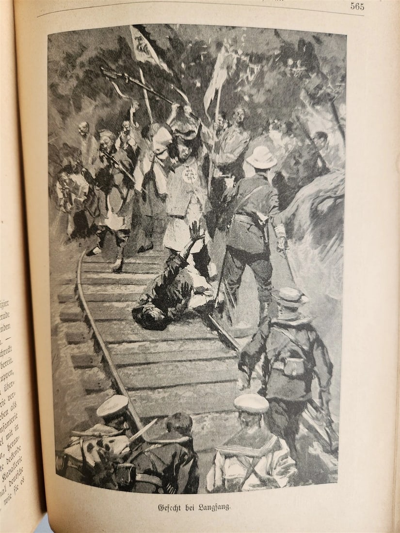 1903 CHINA LAND & PEOPLE by Dr. Emil Wilhelmy ILLUSTRATED in German ANTIQUE - 16
