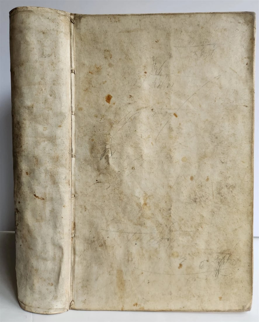 1701 WORLD'S HISTORY in GERMAN ILLUSTRATED antique VELLUM BOUND FOLIO - 3