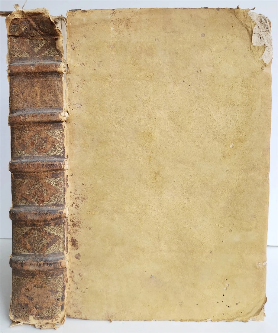 1573 CYRIL of ALEXANDRIA antique 16th CENTURY FOLIO Omnia opera quae hactenus - 2