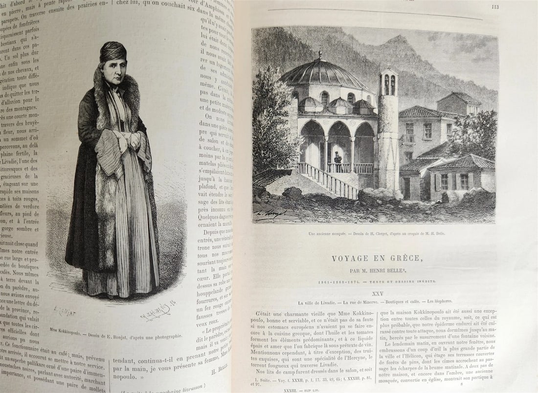 1877 HISTORY of VOYAGES ILLUSTRATED antique AFRICA JAPAN PERU RUSSIA NORTH POLE - 12