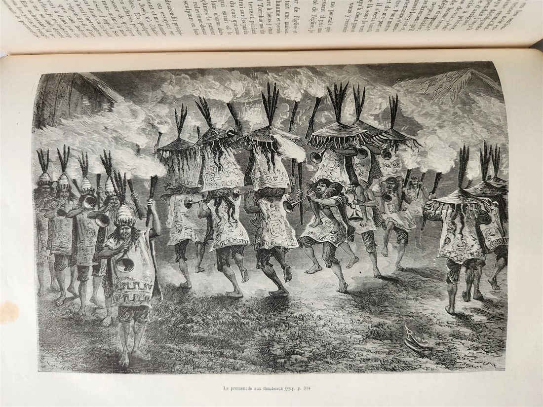 1877 HISTORY of VOYAGES ILLUSTRATED antique AFRICA JAPAN PERU RUSSIA NORTH POLE - 5