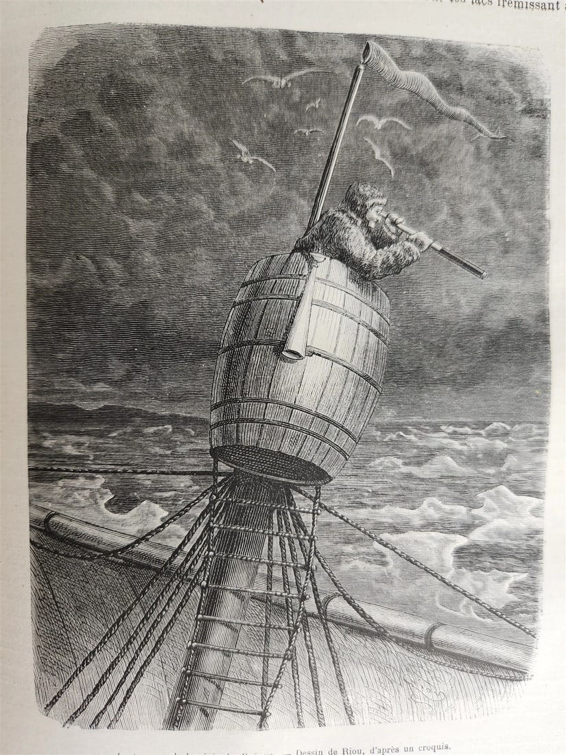 1877 HISTORY of VOYAGES ILLUSTRATED antique AFRICA JAPAN PERU RUSSIA NORTH POLE - 8