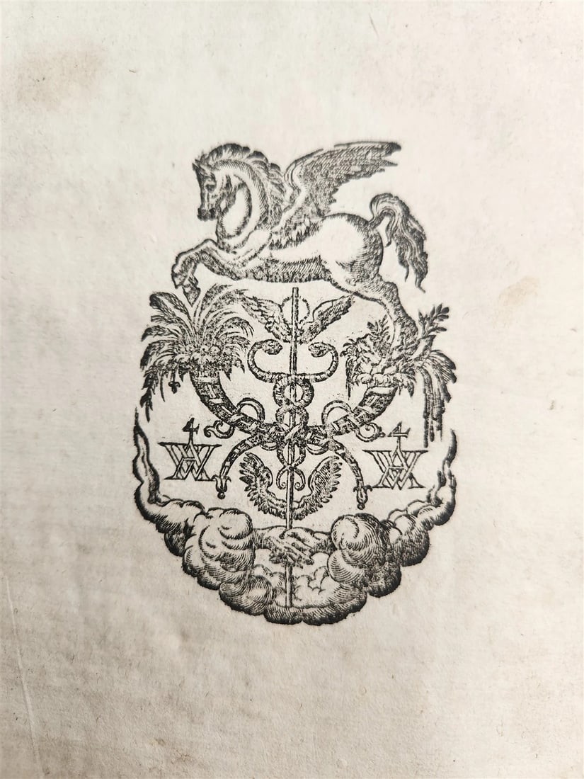 1588 Oeconomia Hippocratis antique MEDICAL 16th CENTURY - 14