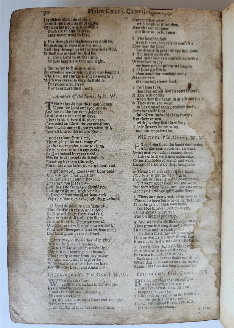 1669 BIBLE in ENGLISH by JOHN BILL & CHRISTOPHER BARKER antique King James - 7