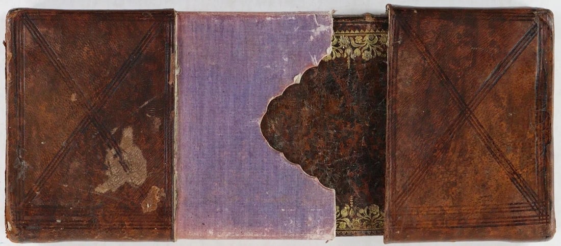 1790s MANUSCRIPT PRAYER BOOK in GERMAN antique 18th CENTURY w/ SLIPCASE - 11