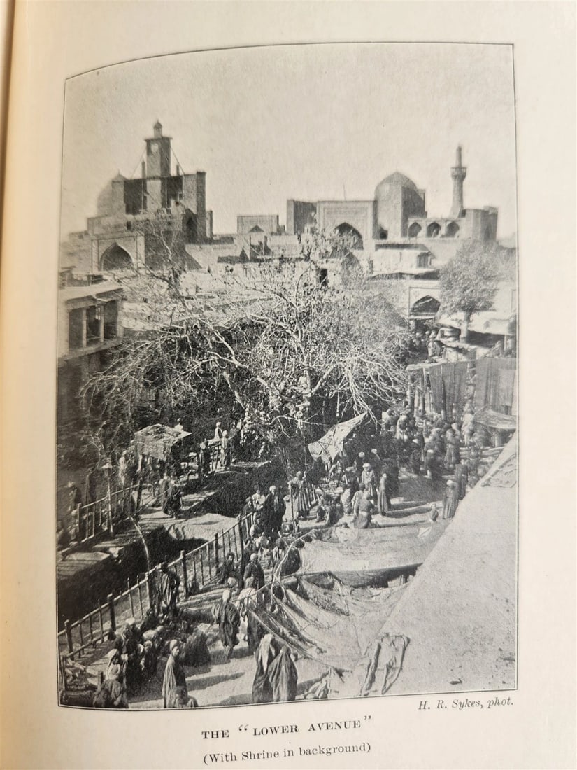 1910 TRAVEL to PERSIA ILLUSTRATED antique GLORY OF THE SHIA WORLD - 11