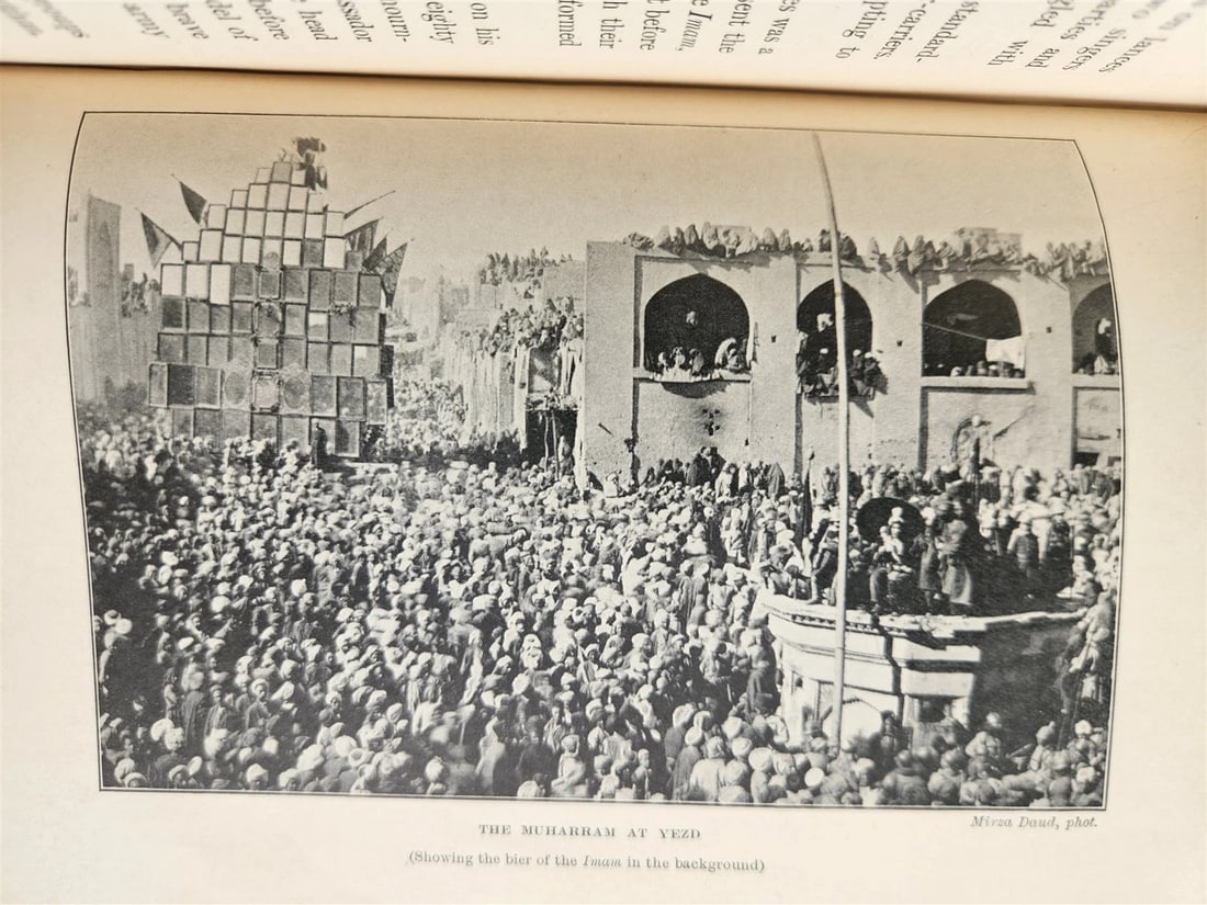 1910 TRAVEL to PERSIA ILLUSTRATED antique GLORY OF THE SHIA WORLD - 13
