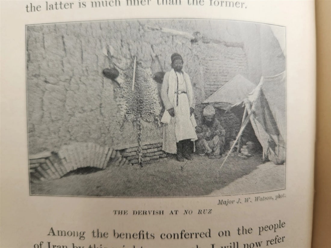 1910 TRAVEL to PERSIA ILLUSTRATED antique GLORY OF THE SHIA WORLD - 17