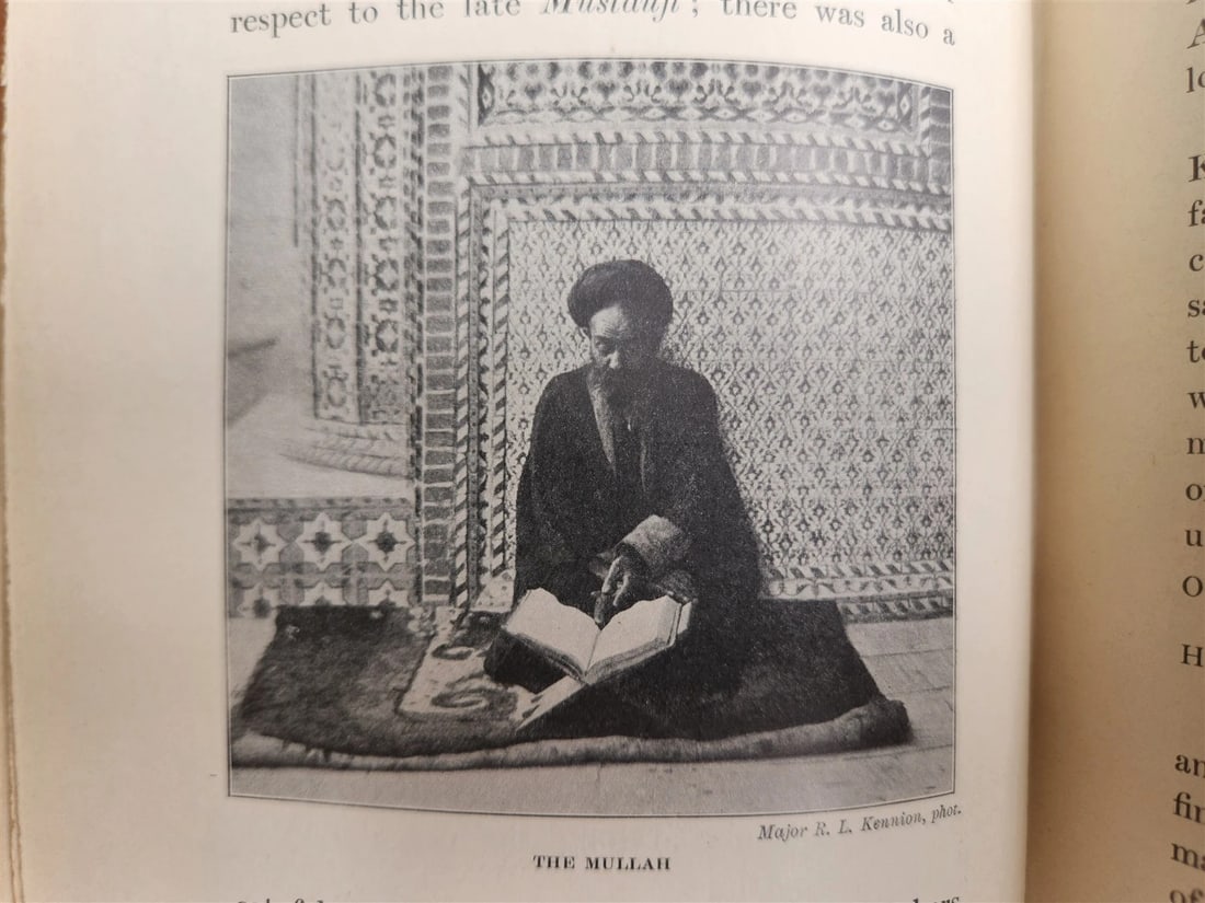 1910 TRAVEL to PERSIA ILLUSTRATED antique GLORY OF THE SHIA WORLD - 18