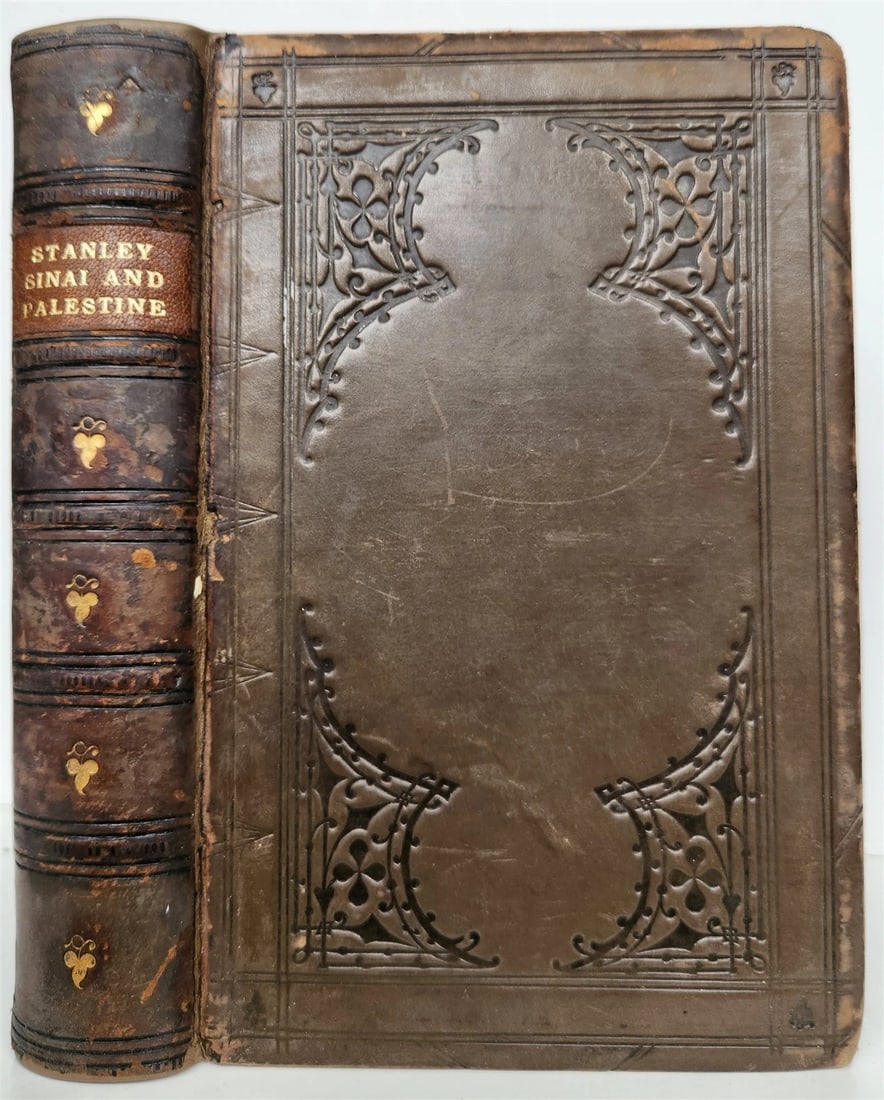 1862 SINAI & PALESTINE in CONNECTION w/ THEIR HISTORY antique ILLUSTRATED w/MAPS - 2