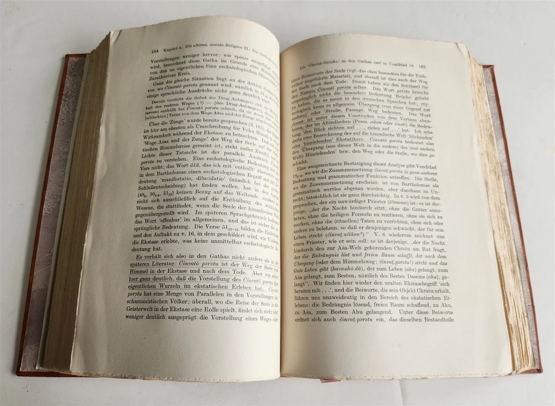 1938 RELIGIONS of ANCIENT PERSIA antique in GERMAN - 5