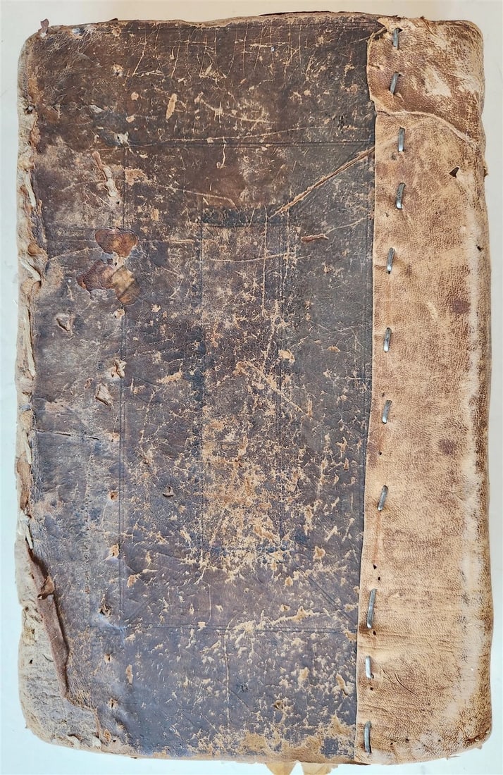 1702 MAGNALIA CHRISTI AMERICANA ECCLESIASTICAL HISTORY of NEW ENGLAND antique - 13
