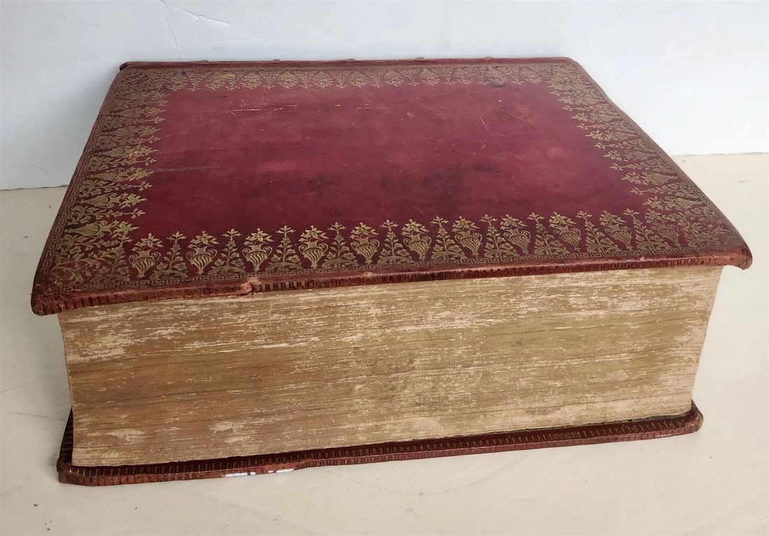 1786 BIBLE in ENGLISH antique ILLUSTRATED FOLIO OLD & NEW TESTAMENT - 4