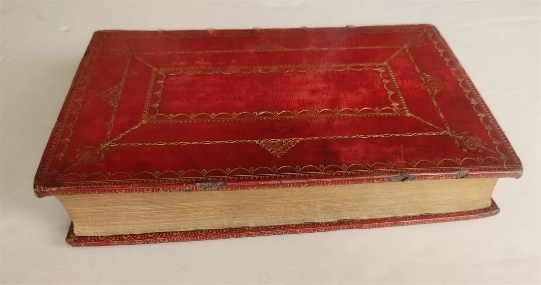 1761 BOOK of COMMON PRAYER Printed by John Baskerville antique - 3