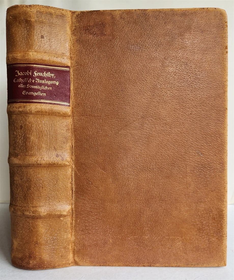 1577 BIBLE COMMENTARIES by J. Feucht ILLUSTRATED antique 16th century FOLIO - 2