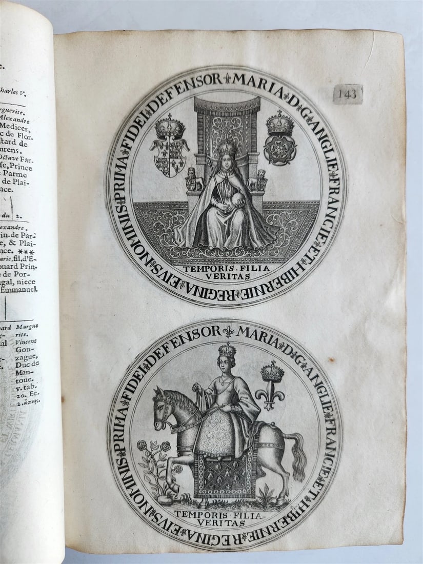 1641 COUNTS of FLANDERS ILLUSTRATED in French ANTIQUE - 11