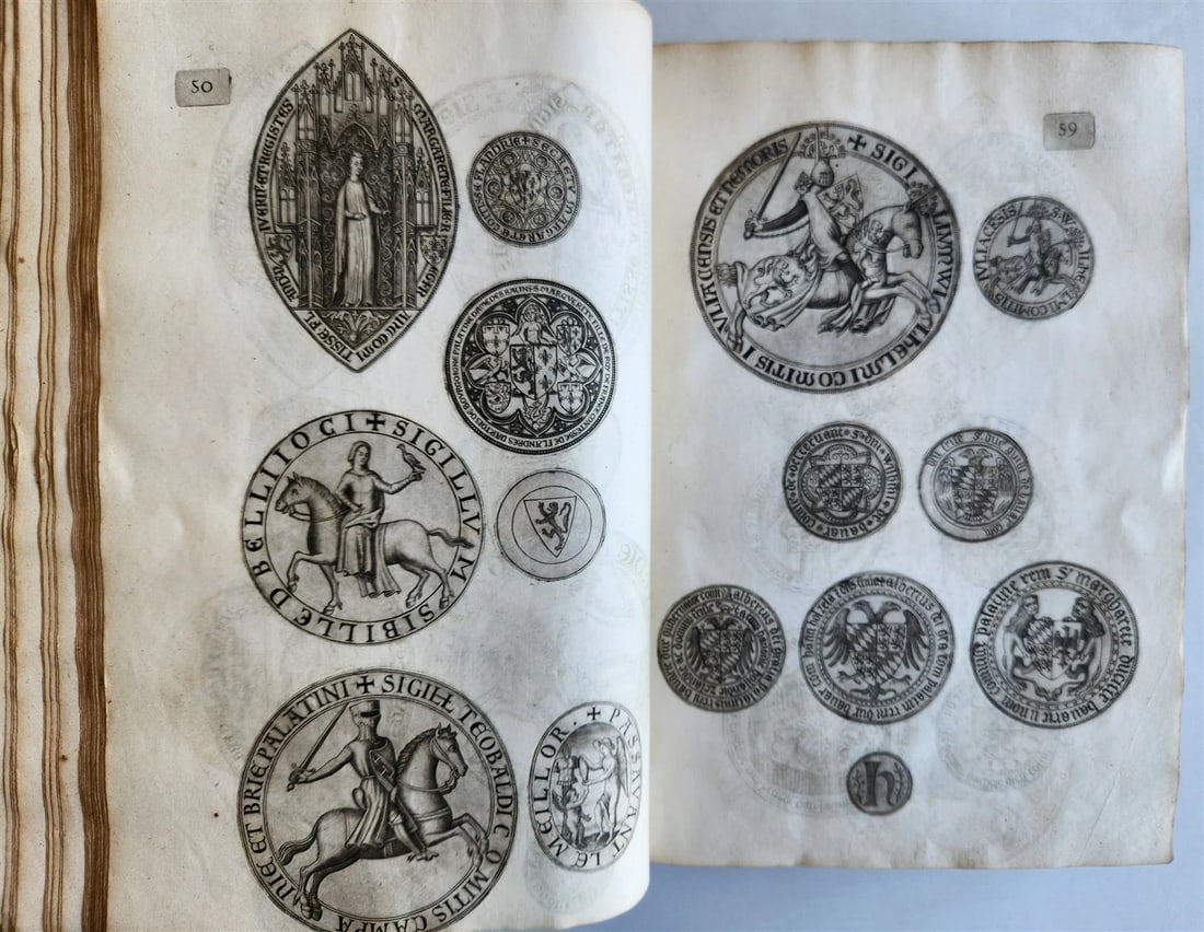 1641 COUNTS of FLANDERS ILLUSTRATED in French ANTIQUE - 12