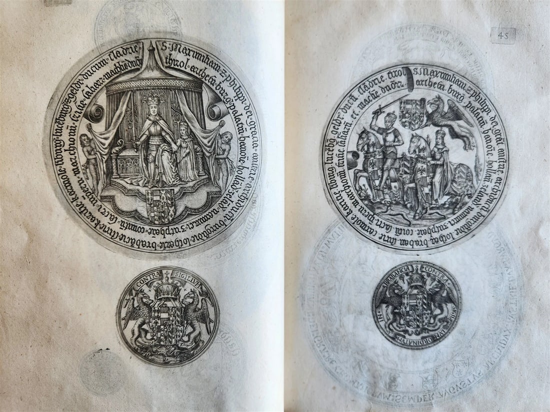 1641 COUNTS of FLANDERS ILLUSTRATED in French ANTIQUE - 14