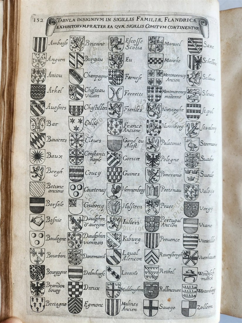 1641 COUNTS of FLANDERS ILLUSTRATED in French ANTIQUE - 18