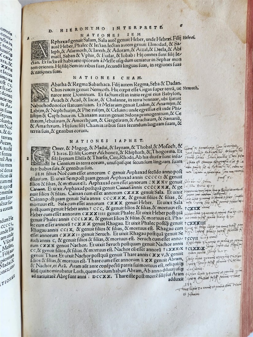 1549 EUSIBIUS HISTORY & PHILOSOPHY antique 16th century FOLIO - 12
