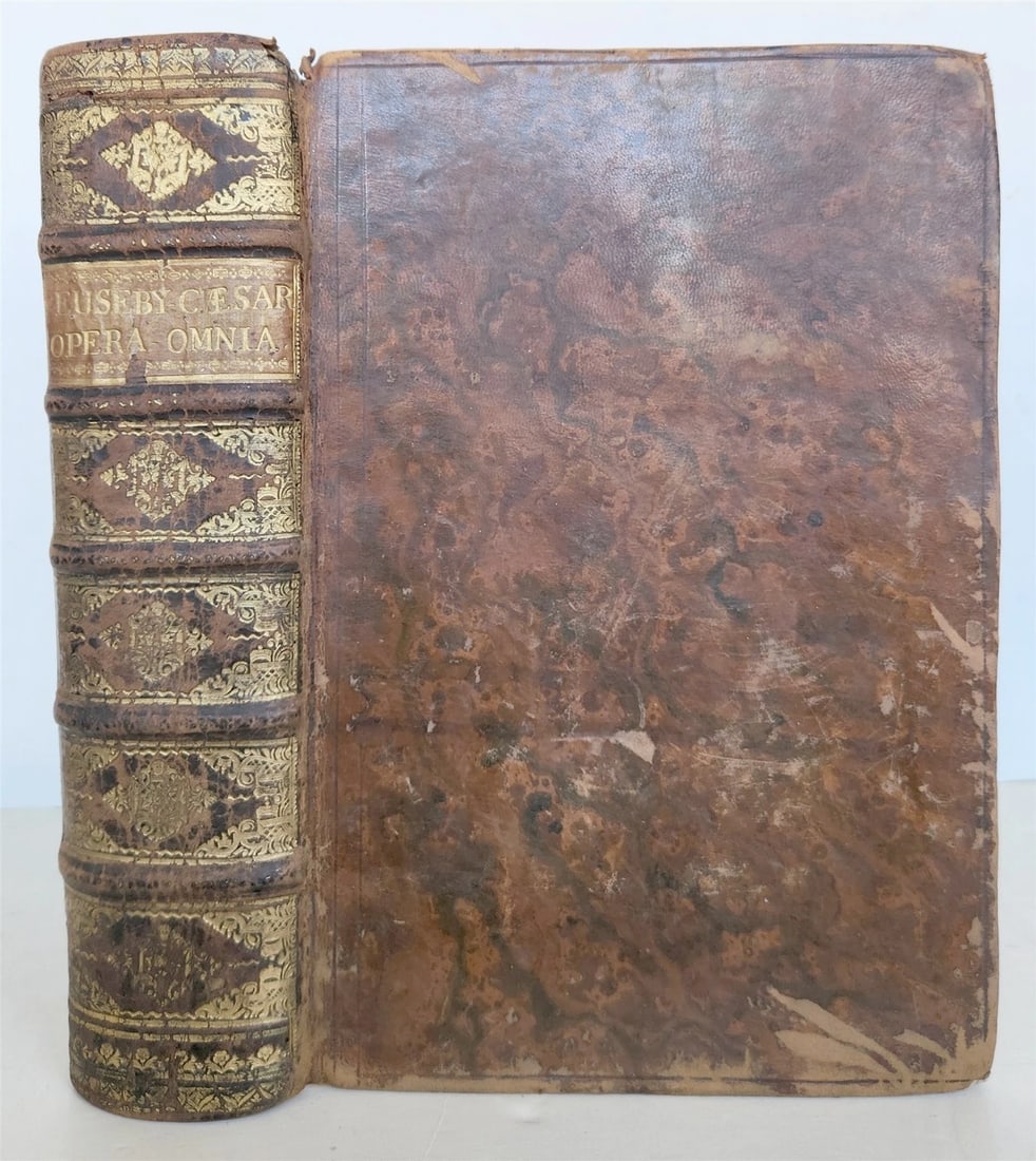 1549 EUSIBIUS HISTORY & PHILOSOPHY antique 16th century FOLIO - 2