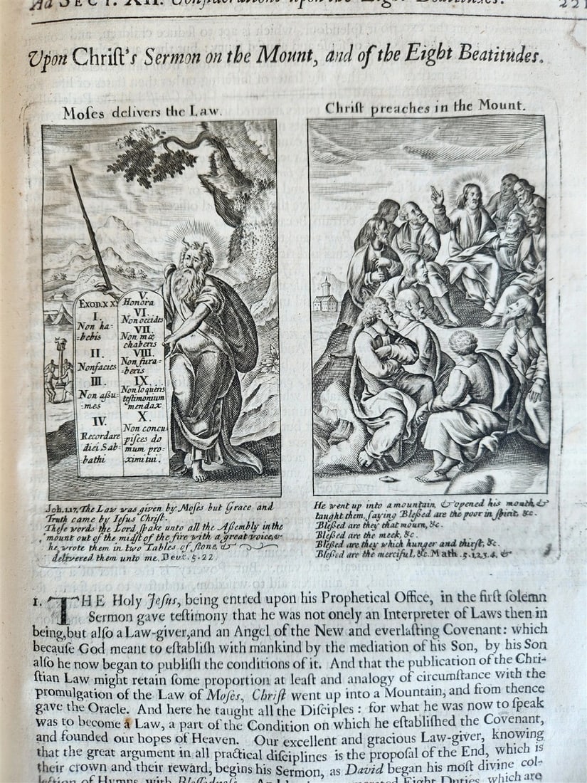 1678 Great Exemplar of Sanctity & Holy Life ILLUSTRATED in English FOLIO antique - 12