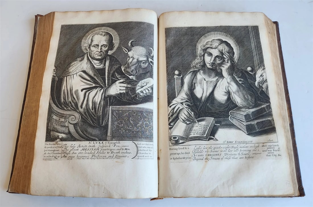 1678 Great Exemplar of Sanctity & Holy Life ILLUSTRATED in English FOLIO antique - 14