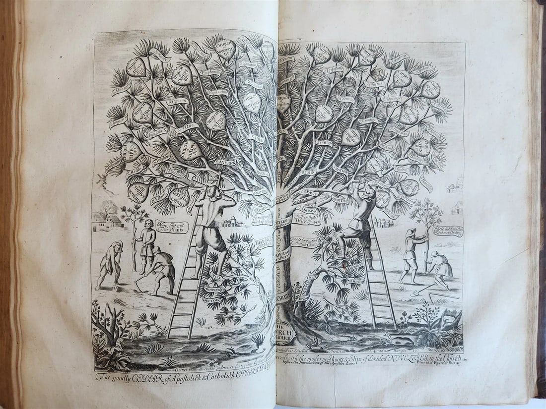 1678 Great Exemplar of Sanctity & Holy Life ILLUSTRATED in English FOLIO antique - 20