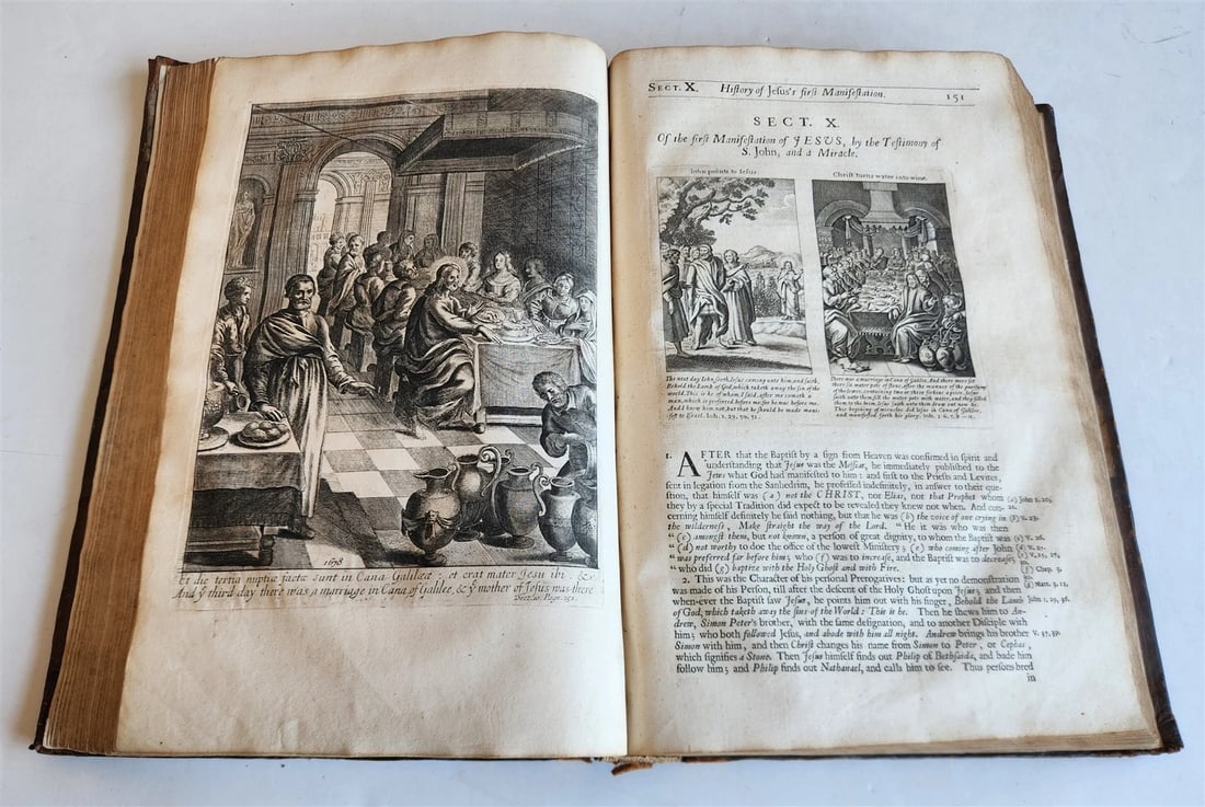1678 Great Exemplar of Sanctity & Holy Life ILLUSTRATED in English FOLIO antique - 8