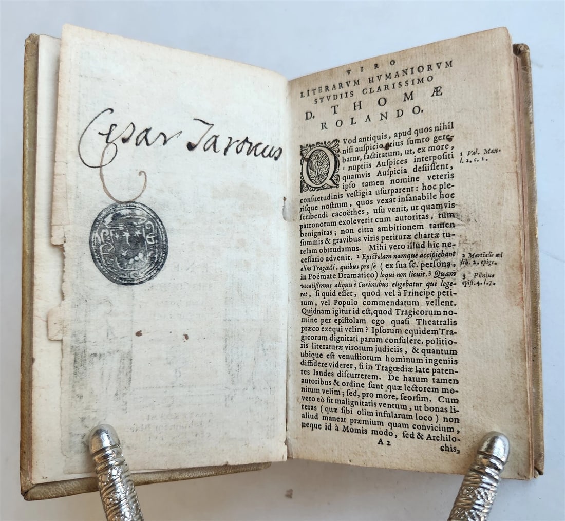 1656 SENECA TRADEGIES ANTIQUE VELLUM BOUND - 6