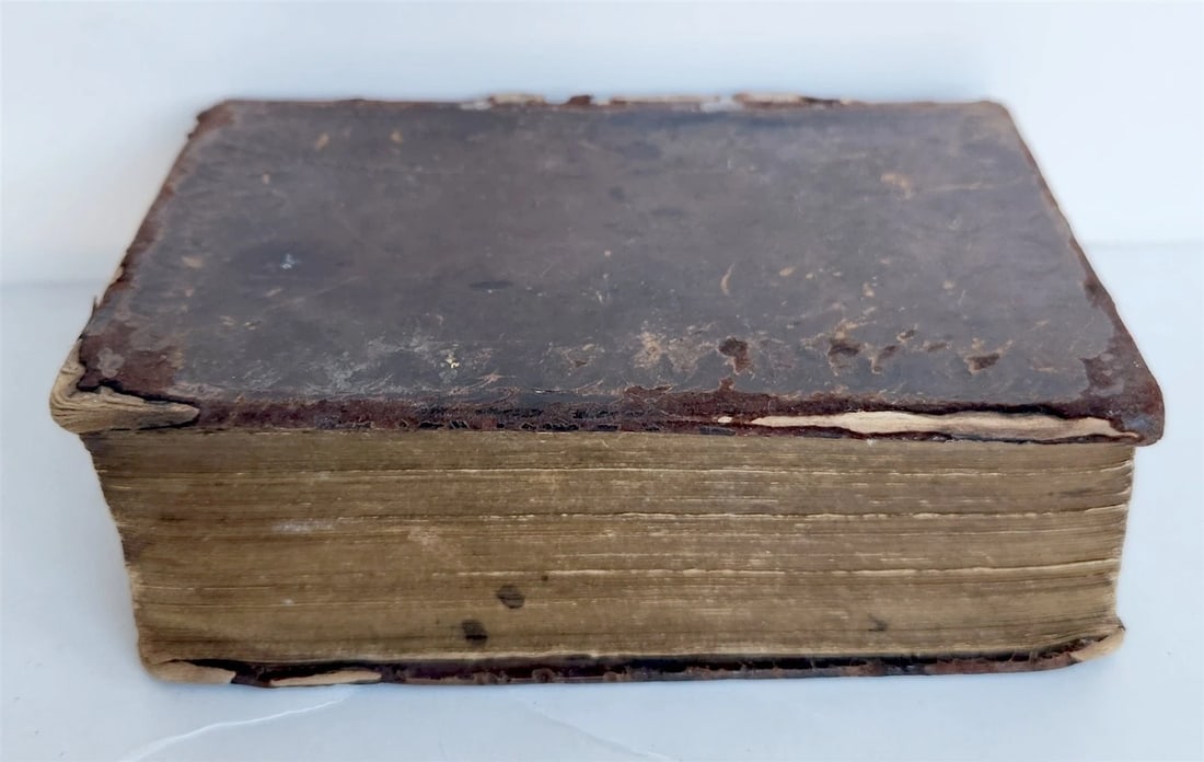 1739 BIBLE in HEBREW antique Biblia Hebraica JUDAICA - 3