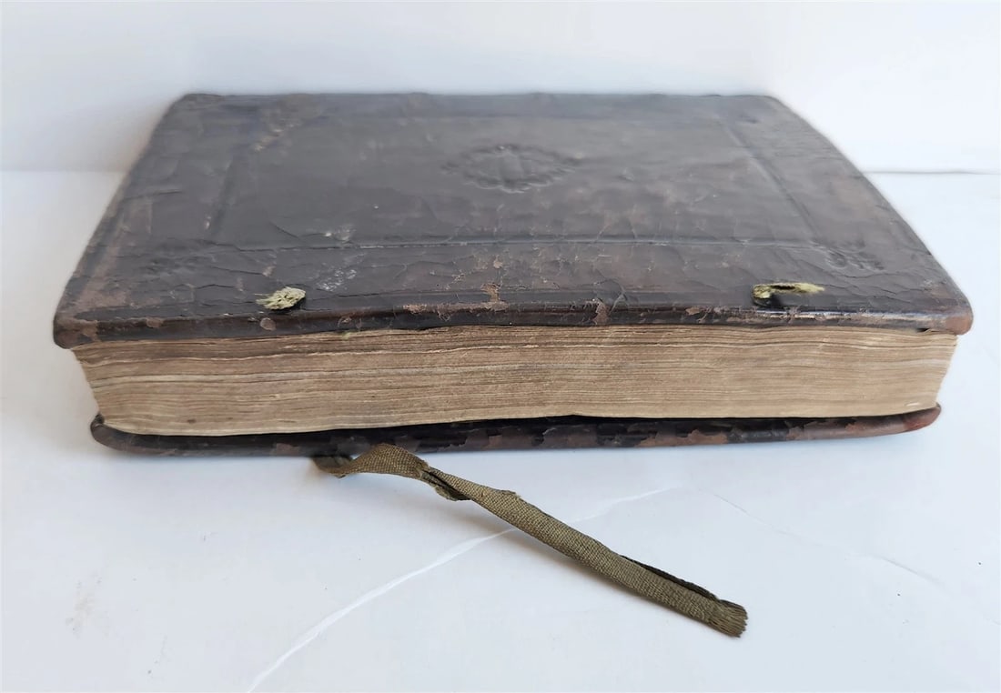 1550 LAW BOOK by Bartholomei Cipolla antique 16th C. original binding - 3