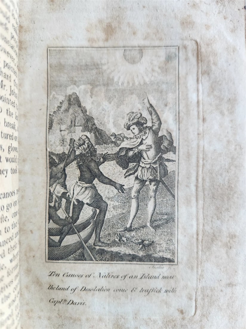 1795 WORLD DISPLAYED Curious Collection of Voyages & Travels ILLUSTRATED antique - 10