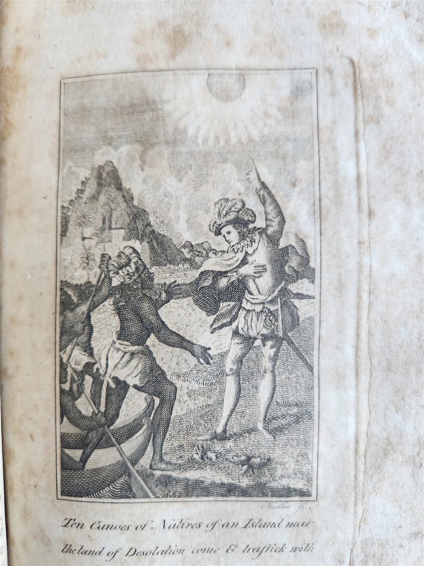 1795 WORLD DISPLAYED Curious Collection of Voyages & Travels ILLUSTRATED antique - 14