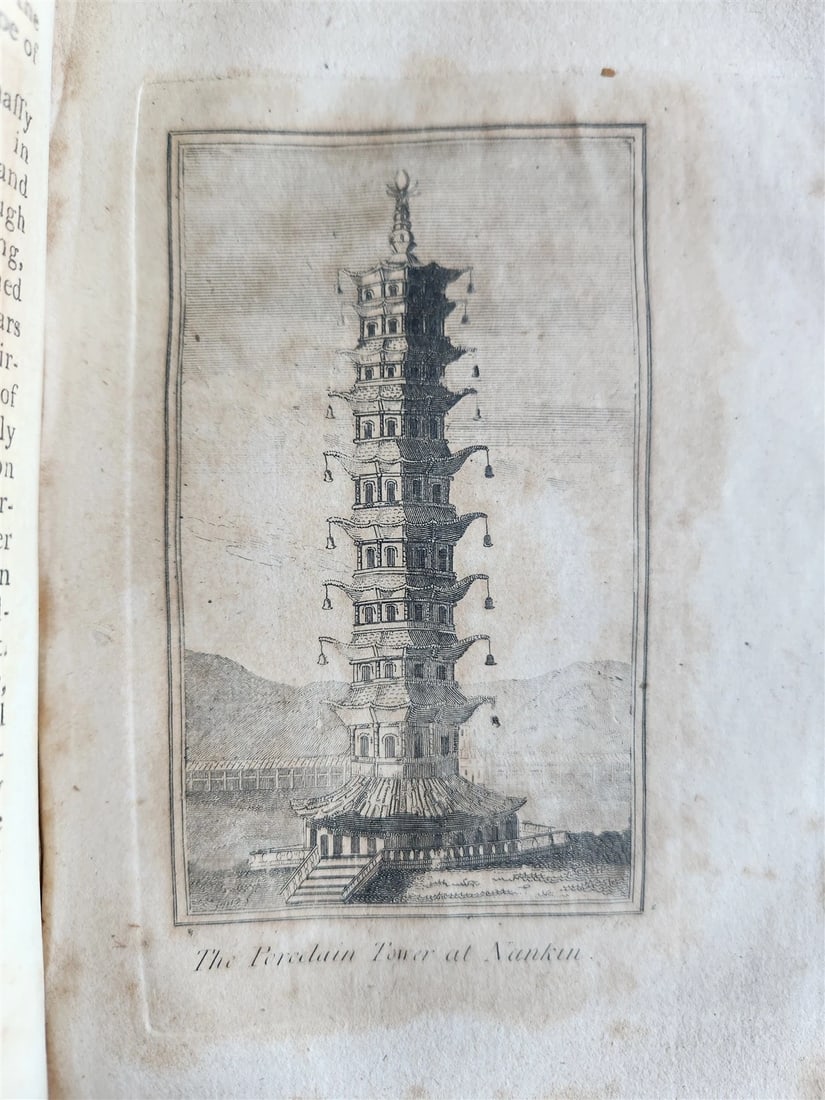 1795 WORLD DISPLAYED Curious Collection of Voyages & Travels ILLUSTRATED antique - 15