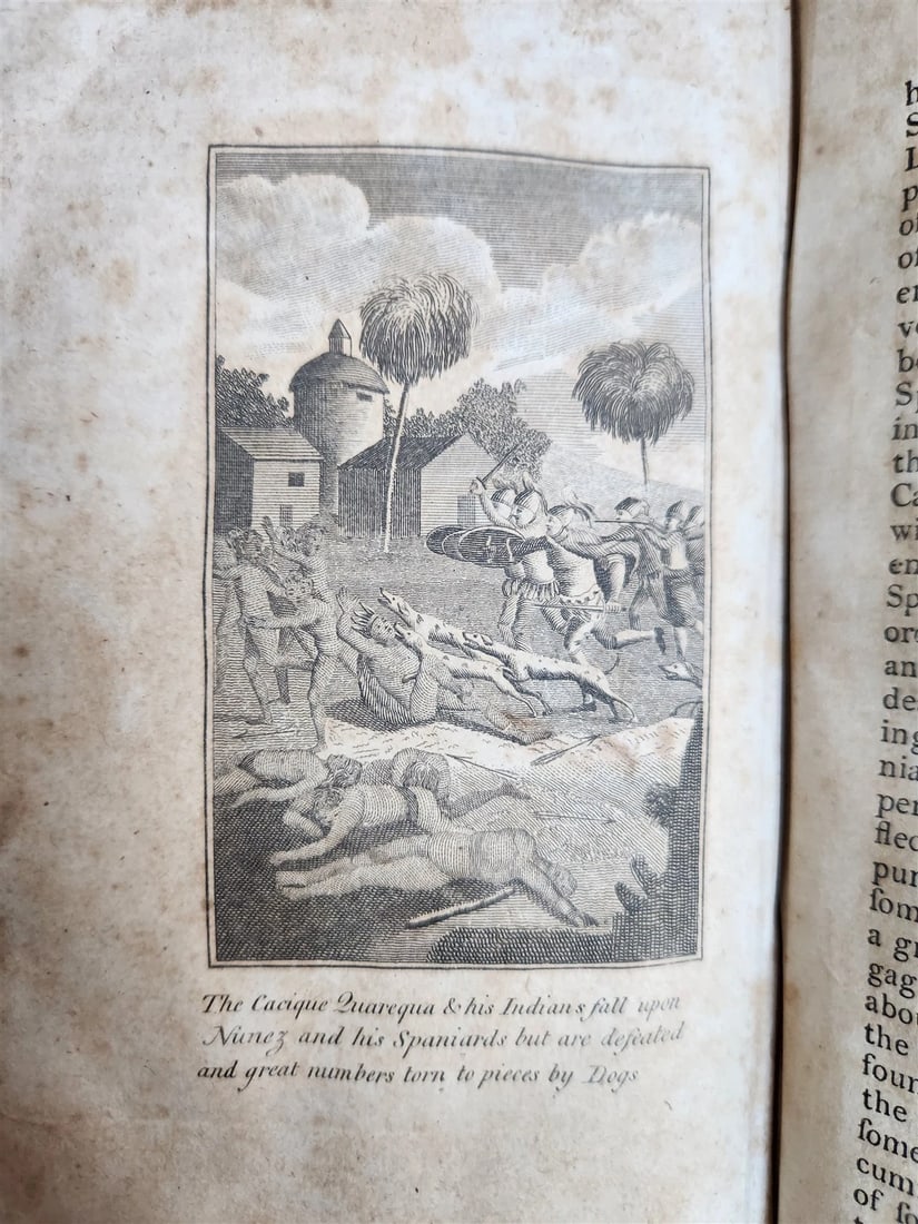 1795 WORLD DISPLAYED Curious Collection of Voyages & Travels ILLUSTRATED antique - 9