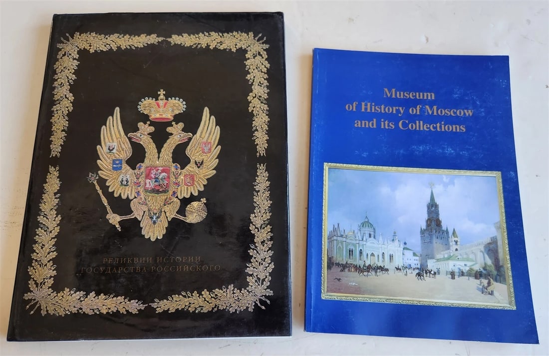 RUSSIAN HISTORY & ART 8 ILLUSTRATED BOOKS LOT - 3