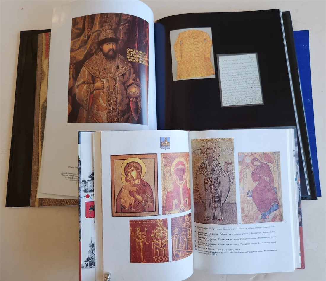 RUSSIAN HISTORY & ART 8 ILLUSTRATED BOOKS LOT - 7