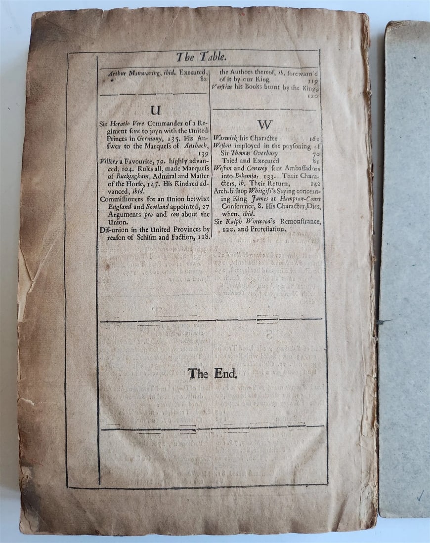 1653 HISTORY of GREAT BRITAIN LIFE of KING JAMES antique in ENGLISH - 6