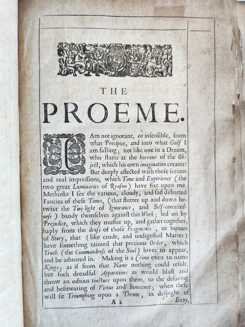 1653 HISTORY of GREAT BRITAIN LIFE of KING JAMES antique in ENGLISH - 7